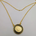 24K Gold Plated Versac.e Simple Necklace - Offer Hunts