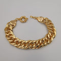 21K Gold Plated Chain Bracelet - Offer Hunts