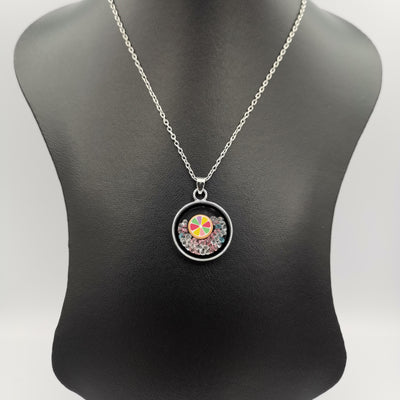 Round Pendant Necklace - Multiple Designs - Offer Hunts