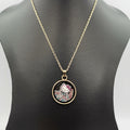 Round Pendant Necklace - Multiple Designs - Offer Hunts