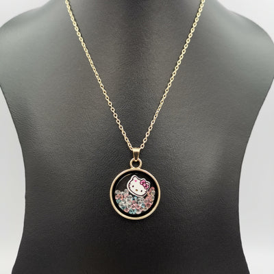 Round Pendant Necklace - Multiple Designs - Offer Hunts