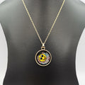 Round Pendant Necklace - Multiple Designs - Offer Hunts