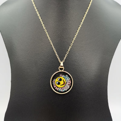 Round Pendant Necklace - Multiple Designs - Offer Hunts