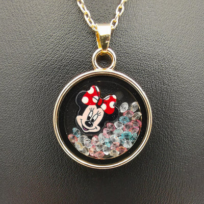 Round Pendant Necklace - Multiple Designs - Offer Hunts