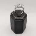Silver Plated Tri-Diamond Ring [R009] - Offer Hunts