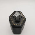 Triangle Gem Ring [SIZE 15] - 18K Gold Plate - Jack Fan Collection [001] - Offer Hunts