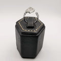 Triangle Gem Ring [SIZE 15] - 18K Gold Plate - Jack Fan Collection [001] - Offer Hunts