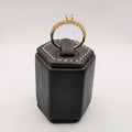 Gem Band Ring [SIZE 18] - 18K Gold Plate - Jack Fan Collection [001] - Offer Hunts