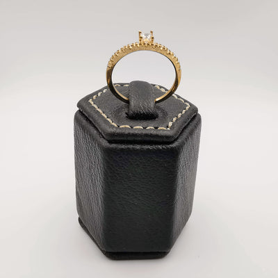 Gem Band Ring [SIZE 18] - 18K Gold Plate - Jack Fan Collection [001] - Offer Hunts