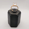 Rectangular Gem Ring [Adjustable Size] - 18K Gold Plate - Jack Fan Collection [001] - Offer Hunts