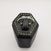 Bi-Oval Gem Ring [SIZE 17] - 18K Gold Plate - Jack Fan Collection [002] - Offer Hunts