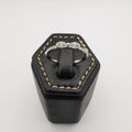Bi-Oval Gem Ring [SIZE 17] - 18K Gold Plate - Jack Fan Collection [002] - Offer Hunts
