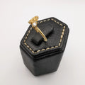 Petal Gem Ring [Adjustable Size] - 18K Gold Plate - Jack Fan Collection [002] - Offer Hunts