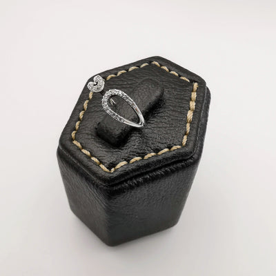 Double Oval Knuckle Ring [Adjustable Size] - 18K Gold Plate - Jack Fan Collection [003] - Offer Hunts