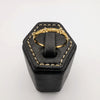Dubbed Crystal Band Ring - 18K Gold Plate - Jack Fan Collection [003] - Offer Hunts