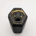 Dubbed Crystal Band Ring - 18K Gold Plate - Jack Fan Collection [003] - Offer Hunts