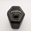 Flat Crystal Band Ring [SIZE 15] - 18K Gold Plate - Jack Fan Collection [003] - Offer Hunts