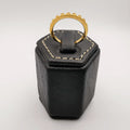 Mini Crown Gem Ring [SIZE 17] - 18K Gold Plate - Jack Fan Collection [004] - Offer Hunts