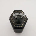 Crown Gem Ring [SIZE 17] - 18K Gold Plate - Jack Fan Collection [004] - Offer Hunts