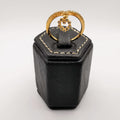 Dangling Gem Heart Ring [SIZE 18] - 18K Gold Plate - Jack Fan Collection [004] - Offer Hunts