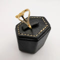 Heart Ring [SIZE 18] - 18K Gold Plate - Jack Fan Collection [005] - Offer Hunts