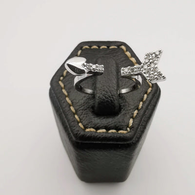 Broken Arrow Ring [Adjustable Size] - 18K Gold Plate - Jack Fan Collection [005] - Offer Hunts