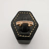 Flat Gem Band Ring [SIZE 17] - 18K Gold Plate - Jack Fan Collection [006] - Offer Hunts