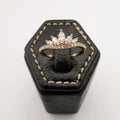 Crown Gem Ring [SIZE 16] - 18K Gold Plate - Jack Fan Collection [006] - Offer Hunts