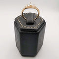 Crown Gem Ring [SIZE 16] - 18K Gold Plate - Jack Fan Collection [006] - Offer Hunts