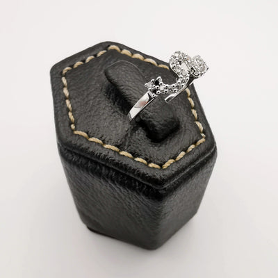 Snake Gem Ring [SIZE 16] - 18K Gold Plate - Jack Fan Collection [006] - Offer Hunts
