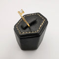 Simple Gem Band Ring [SIZE 18] - 18K Gold Plate - Jack Fan Collection [006] - Offer Hunts