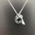 Key Locket Necklace - Golden and Silver - Offer Hunts
