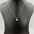 Heart Necklace - Golden and Silver - Offer Hunts