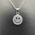 Evil Smiley Necklace - Golden and Silver - Offer Hunts