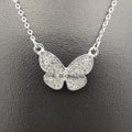 Butterfly Necklace - Golden and Silver - Offer Hunts