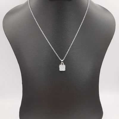 Locket Necklace - Golden and Silver - Offer Hunts