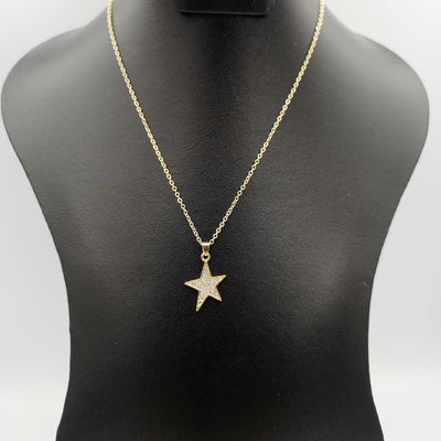 Star Necklace - Golden and Silver - Offer Hunts