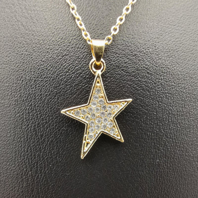 Star Necklace - Golden and Silver - Offer Hunts
