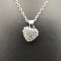 Heart Necklace - Golden and Silver - Offer Hunts