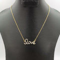 Love Necklace - Golden and Silver - Offer Hunts
