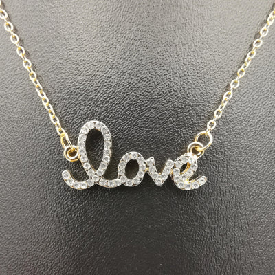 Love Necklace - Golden and Silver - Offer Hunts
