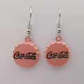 Coca-Cola Medium Size Dangling Earrings - Multiple Colors - Offer Hunts