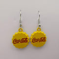 Coca-Cola Medium Size Dangling Earrings - Multiple Colors - Offer Hunts
