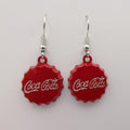 Coca-Cola Medium Size Dangling Earrings - Multiple Colors - Offer Hunts