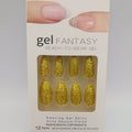 Self Adhesive Glitter Nails, 12 NAILS - 6 Colors [GEL FANTASY] - Offer Hunts