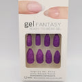 Self Adhesive Glitter Nails, 12 NAILS - 6 Colors [GEL FANTASY] - Offer Hunts