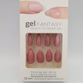 Self Adhesive Glitter Nails, 12 NAILS - 6 Colors [GEL FANTASY] - Offer Hunts