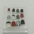 Self Adhesive Nail Art, 12 NAILS - 6 DESIGNS [ELF] - Offer Hunts