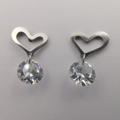 Silver Colored Fashion Earrings - 6 Designs - Offer Hunts