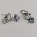 Silver Colored Fashion Earrings - 6 Designs - Offer Hunts